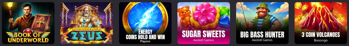 Donbet Casino slot games selection